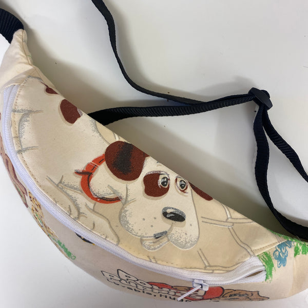 Retro Fabric Bumbag - (No. 3)