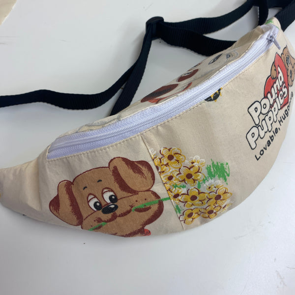 Retro Fabric Bumbag - (No. 3)