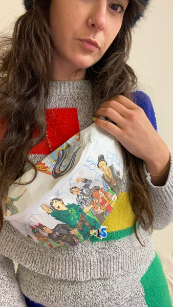 Retro Fabric bumbag Preorder (60)