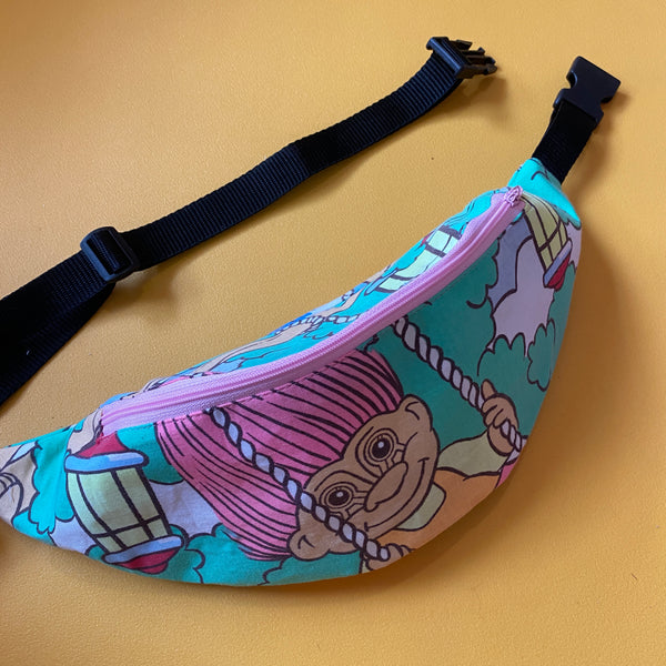 Retro Fabric bumbag Preorder (45) ONE LEFT!