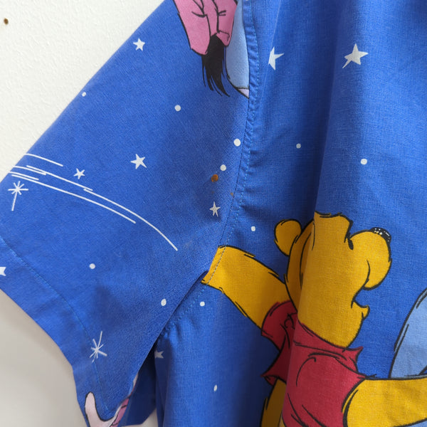 Cropped Shirt made from Reworked Duvet Cover. Size 20