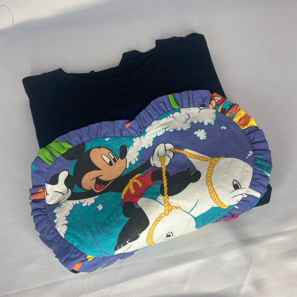 Reworked duvet jumper Size L