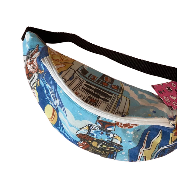 Reworked Duvet Cover bumbag.