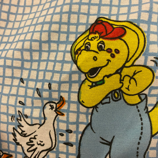 Custom Reworked Heart Duvet Jumper In This Fabric