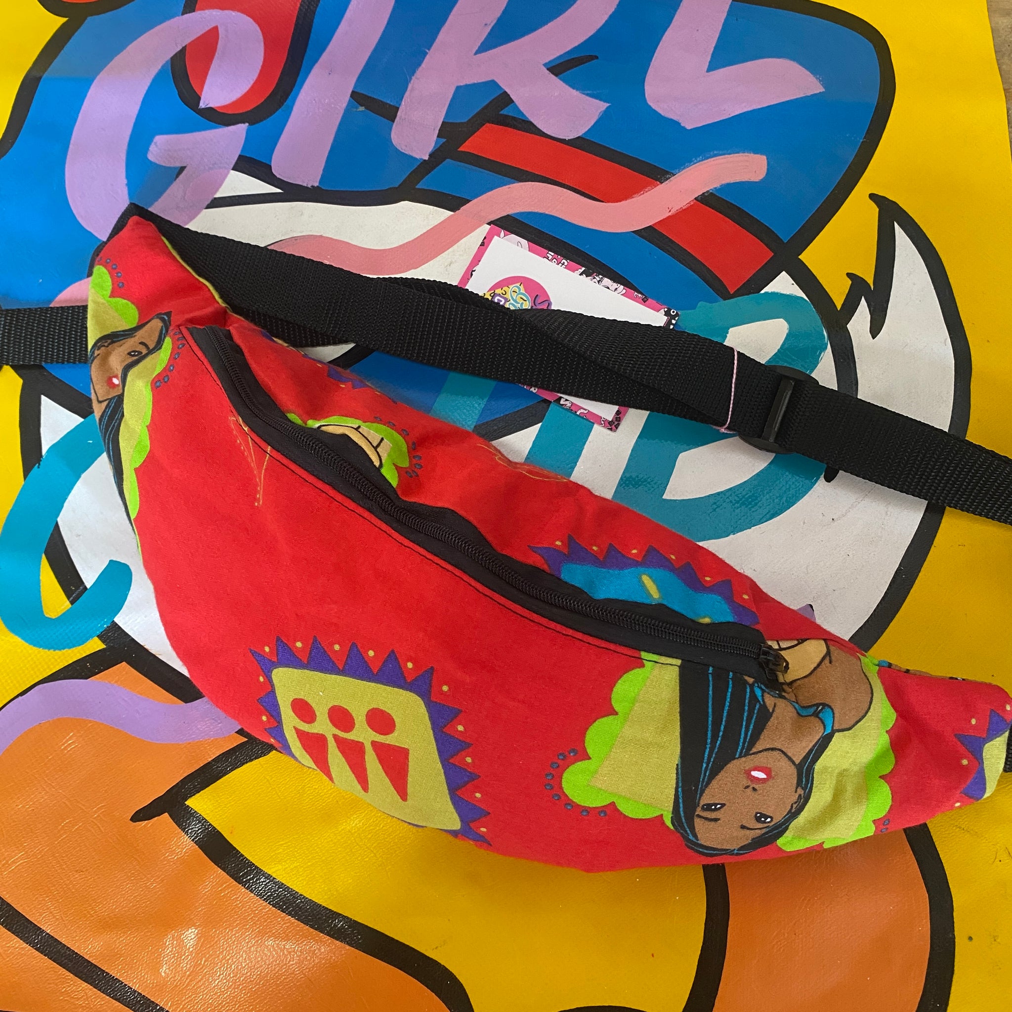 Vtg duvet bumbag.