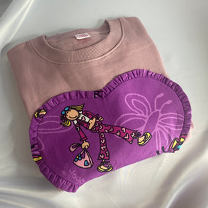 Custom Reworked Heart Duvet Jumper In This Fabric