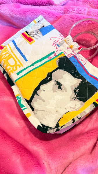 NKOTB bed sheet bag