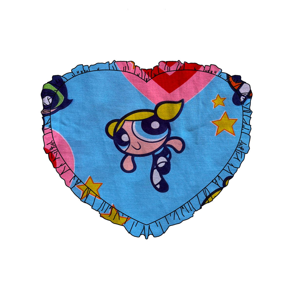 Custom Reworked Heart Duvet Jumper In This Fabric