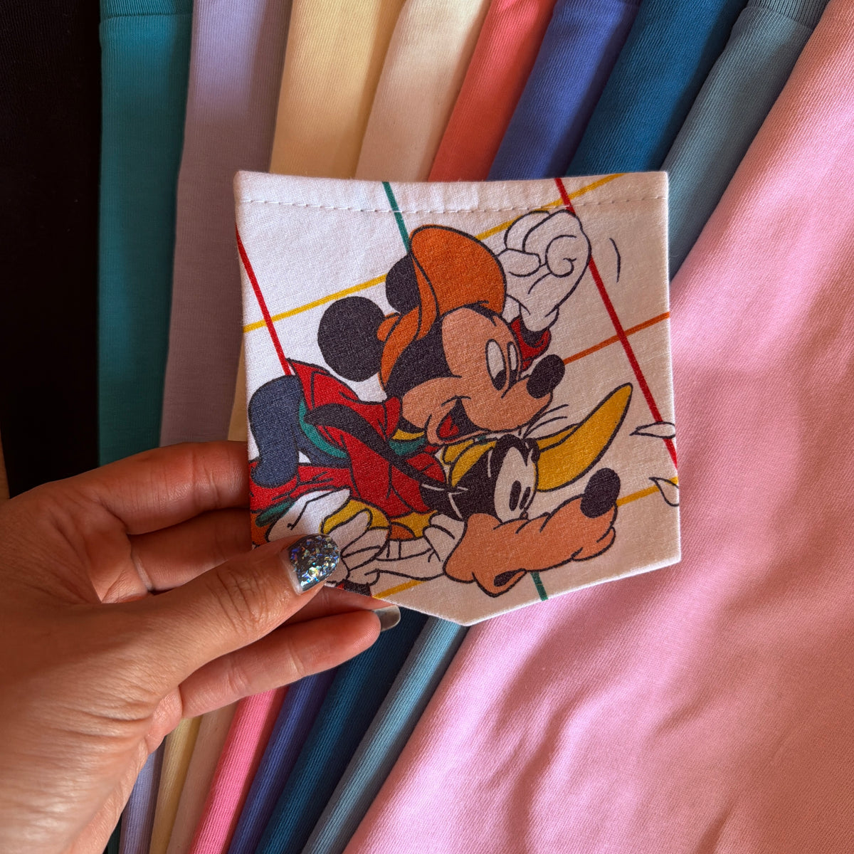 Pocket Tee - Choose Your Size + Colour for this Pocket