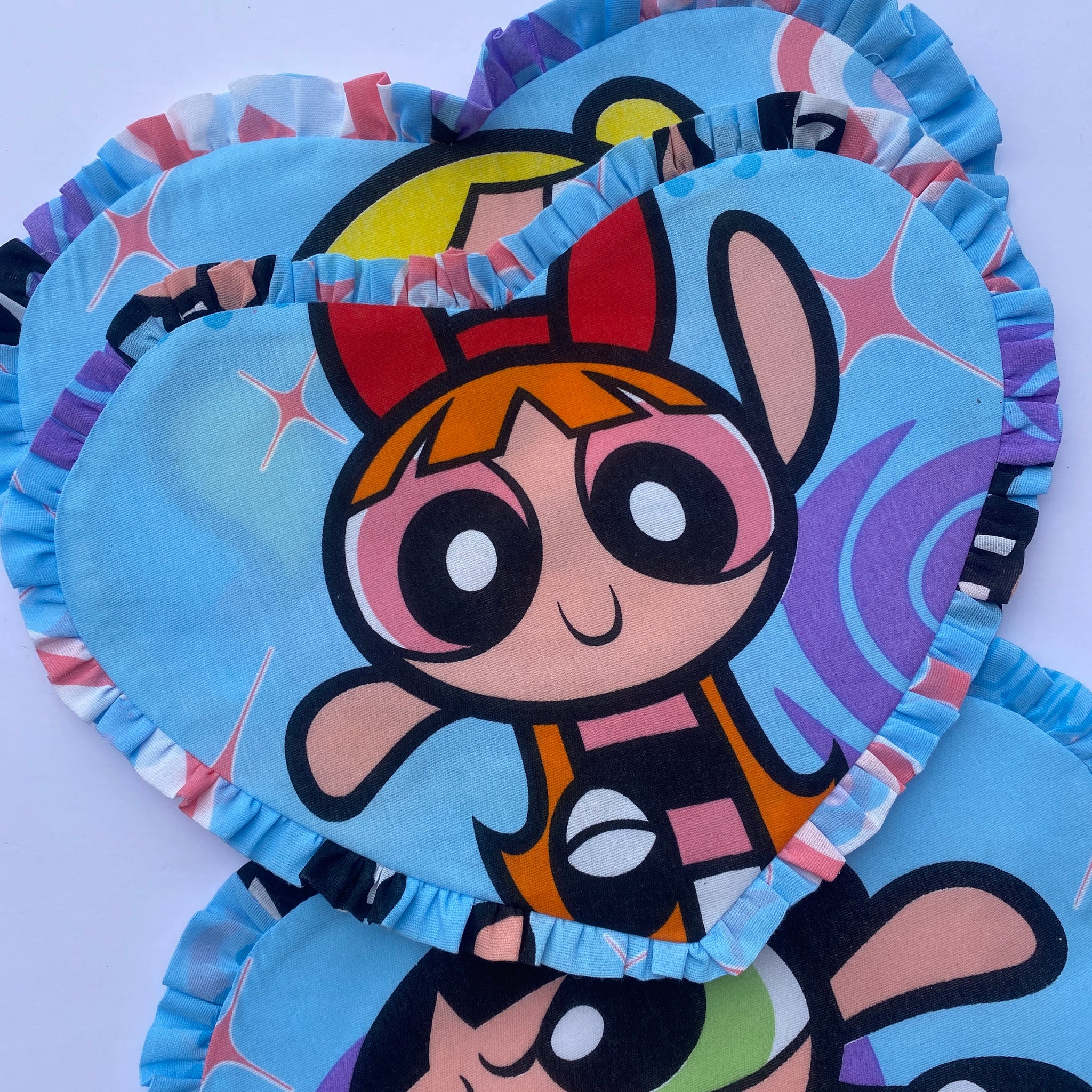 Custom Reworked Heart Duvet Jumper In This Fabric