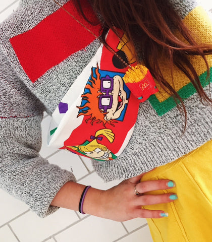 Retro Fabric bumbag *Preorder* (No.16)