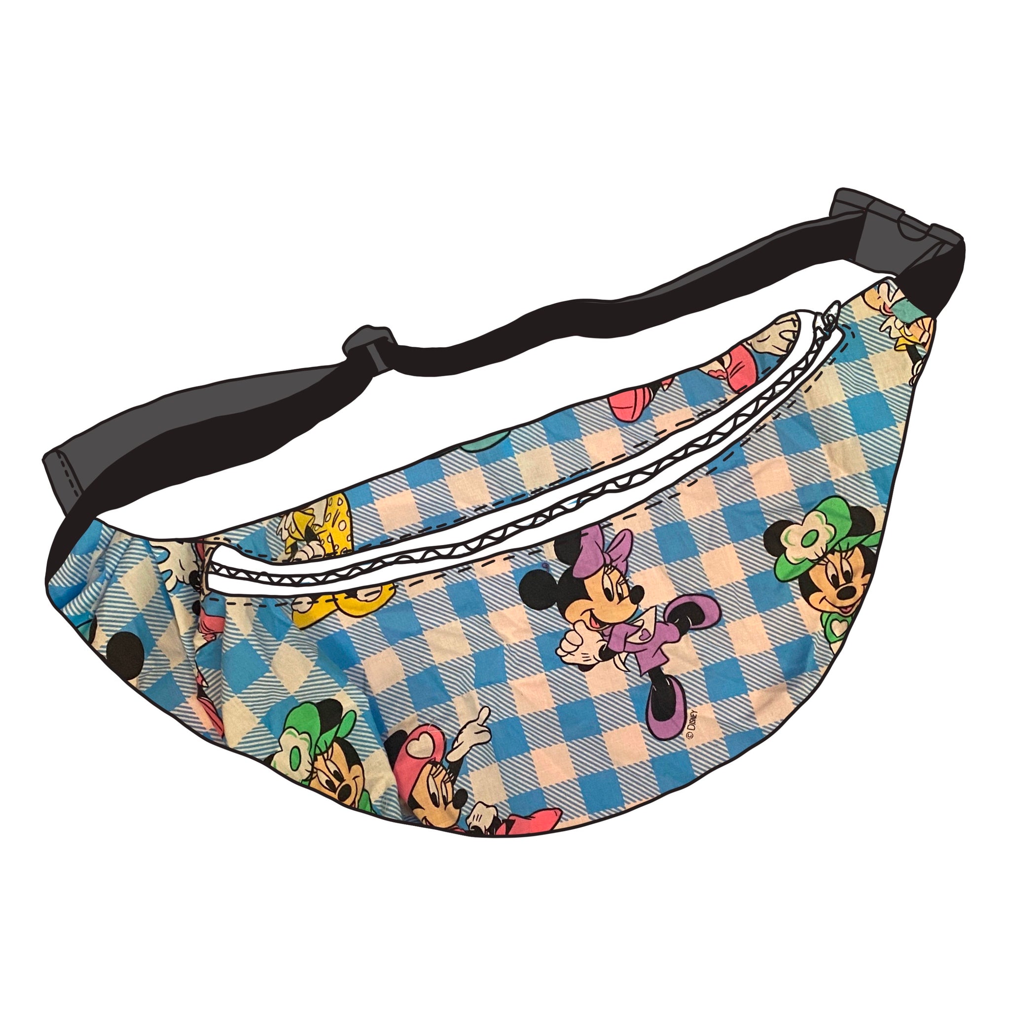 90's fabric bumbag Preorder No.26