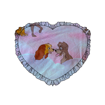 Custom Reworked Heart Duvet Jumper In This Fabric