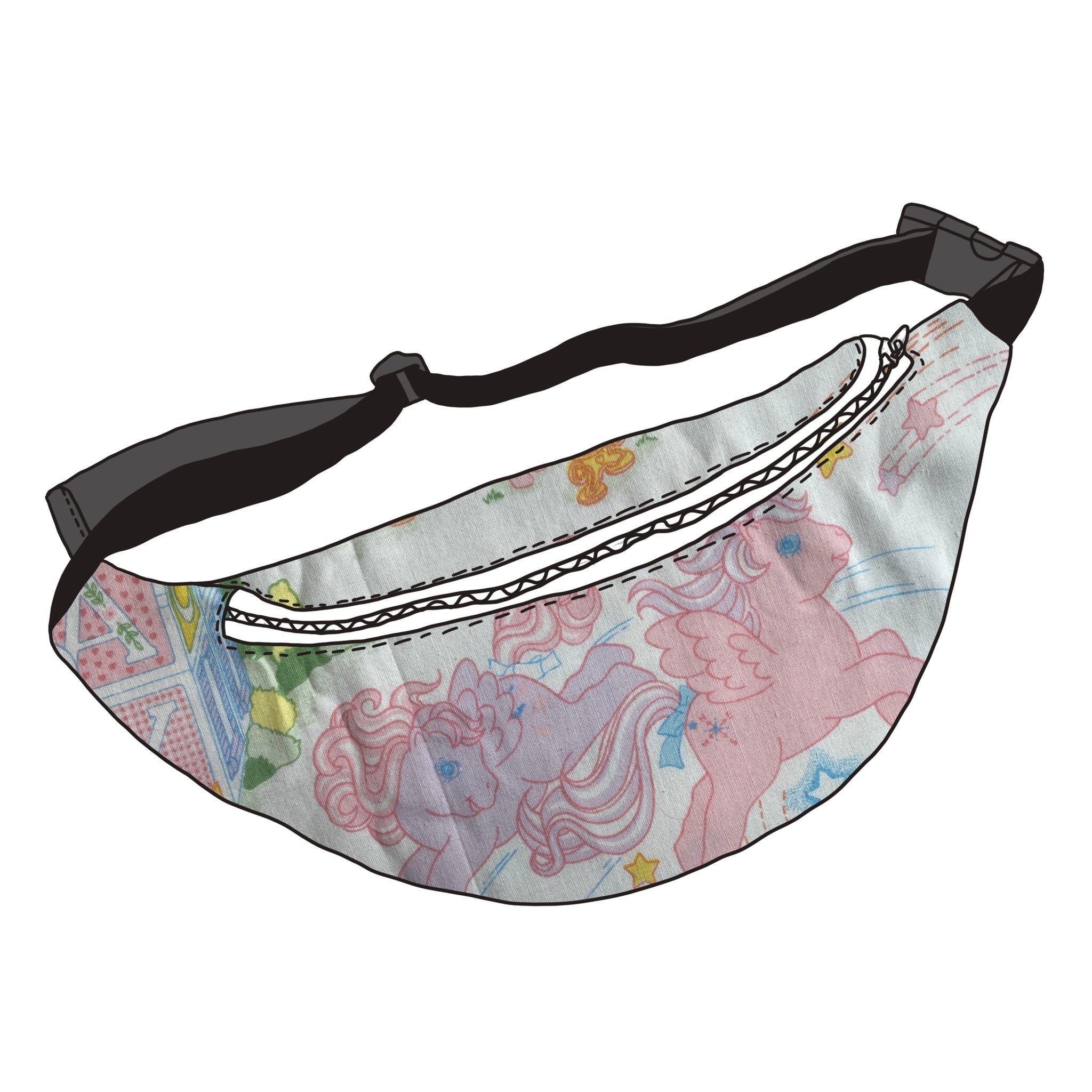 Retro Fabric bumbag Preorder (79)