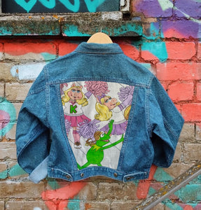 Send in your denim jacket + we'll sew on this panel