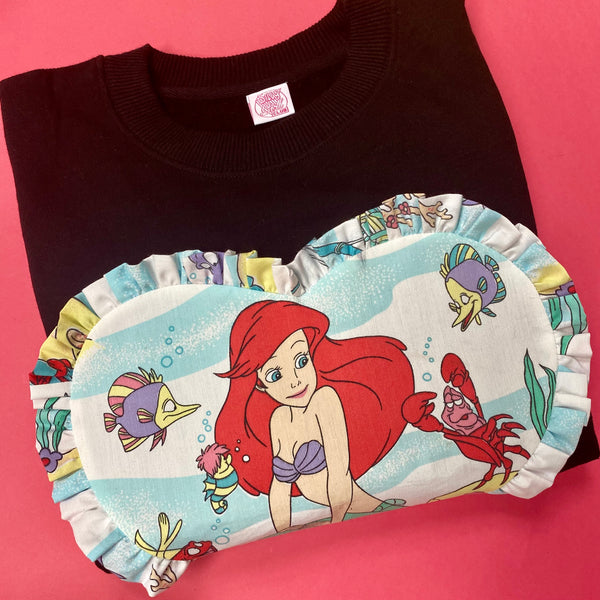 Custom Reworked Heart Duvet Jumper In This Fabric