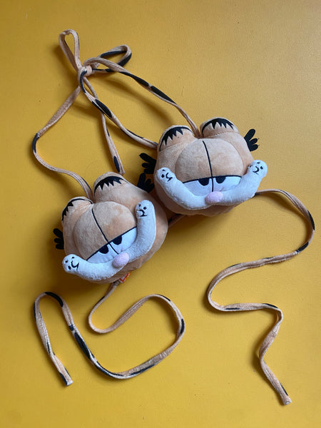 INSANE GARFIELD SLIPPER TOP