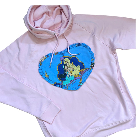 HOODIE LIGHT PINK SIZE X-LARGE OCT 25