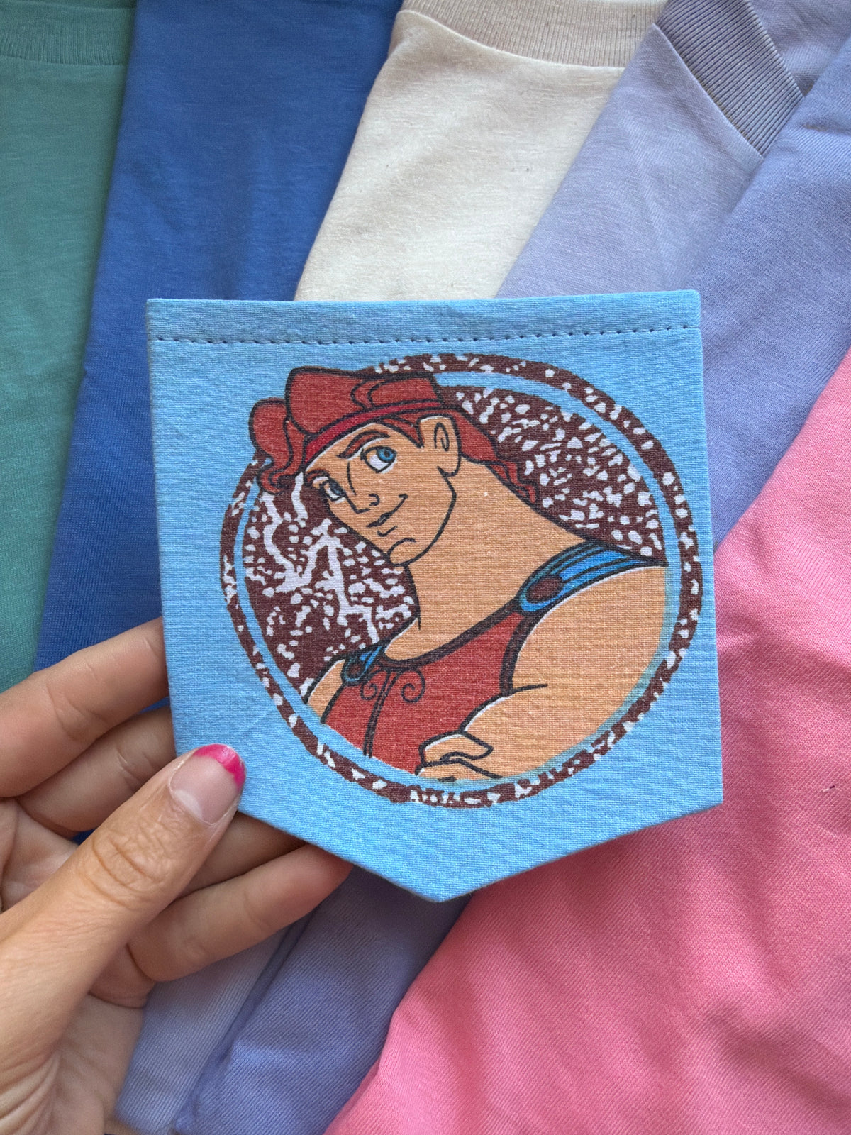Pocket Tee - Choose Your Size + Colour for this Pocket