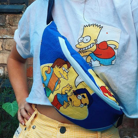 90's fabric bumbag *Preorder (No. 5)