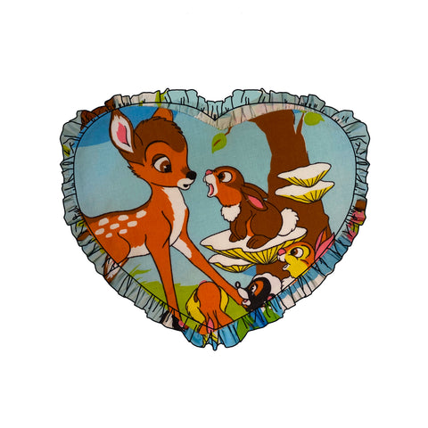 Custom Reworked Heart Duvet Jumper In This Fabric