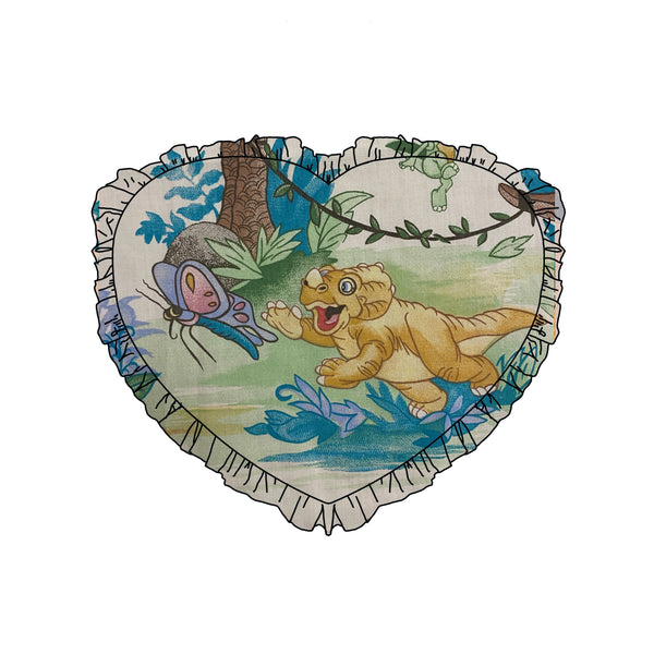 Custom Reworked Heart Duvet Jumper In This Fabric