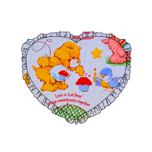 Custom Reworked Heart Duvet Jumper In This Fabric