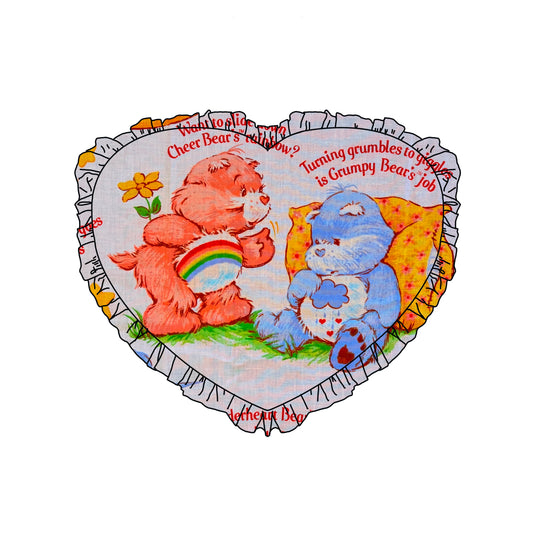 Custom Reworked Heart Duvet Jumper In This Fabric