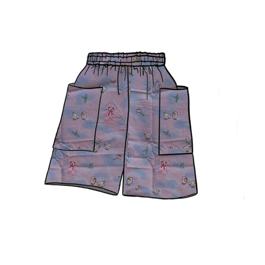 Bermuda Style Shorts w/ Elasticated Waist
