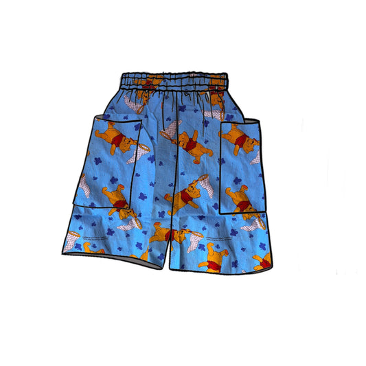 Bermuda Style Shorts w/ Elasticated Waist
