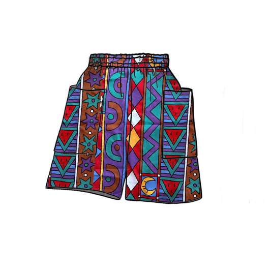Bermuda Style Shorts w/ Elasticated Waist