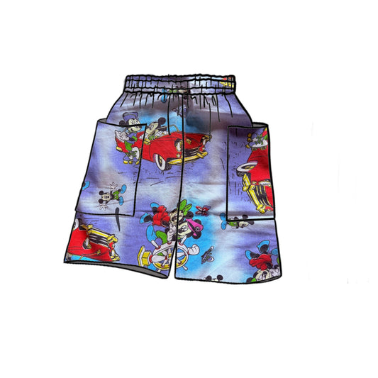 Bermuda Style Shorts w/ Elasticated Waist