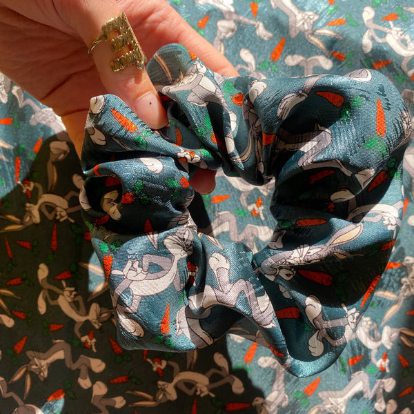 90’s scrunchies - Made from reworked duvets!