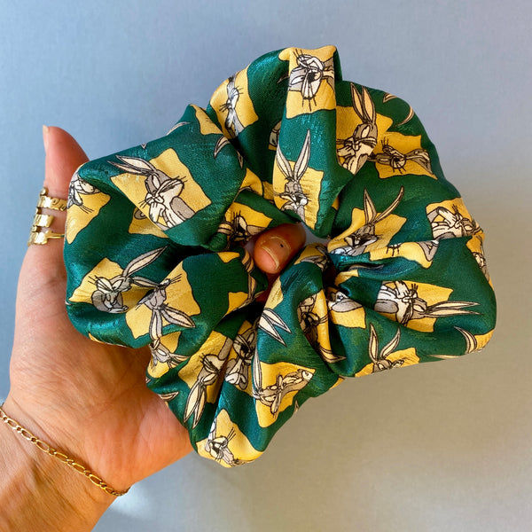 90’s scrunchies - Made from reworked duvets!