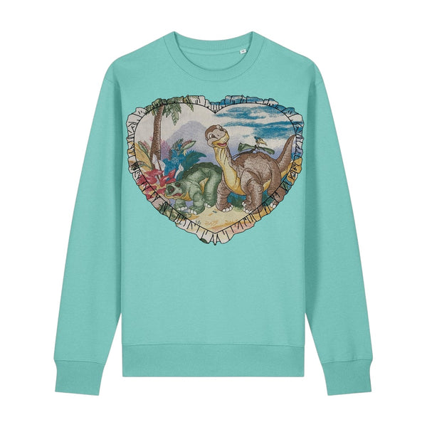 Custom Reworked Heart Duvet Jumper In This Fabric