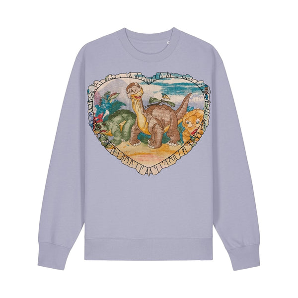 Custom Reworked Heart Duvet Jumper In This Fabric