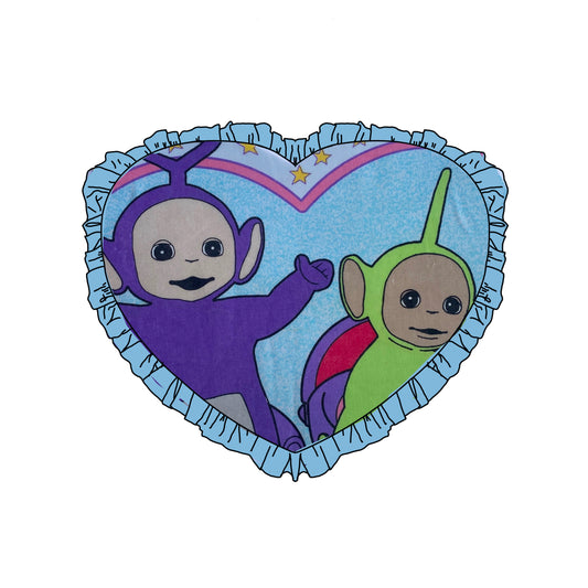 Custom Reworked Heart Duvet Jumper In This Fabric