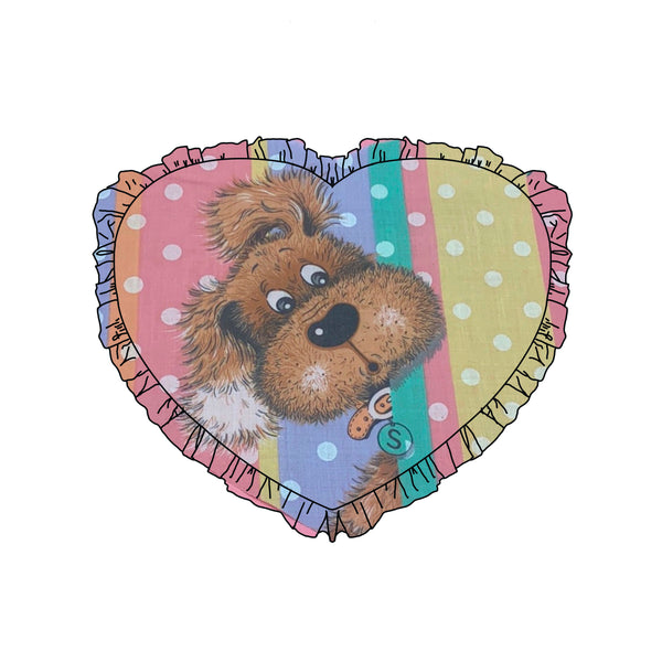 Custom Reworked Heart Duvet Jumper In This Fabric