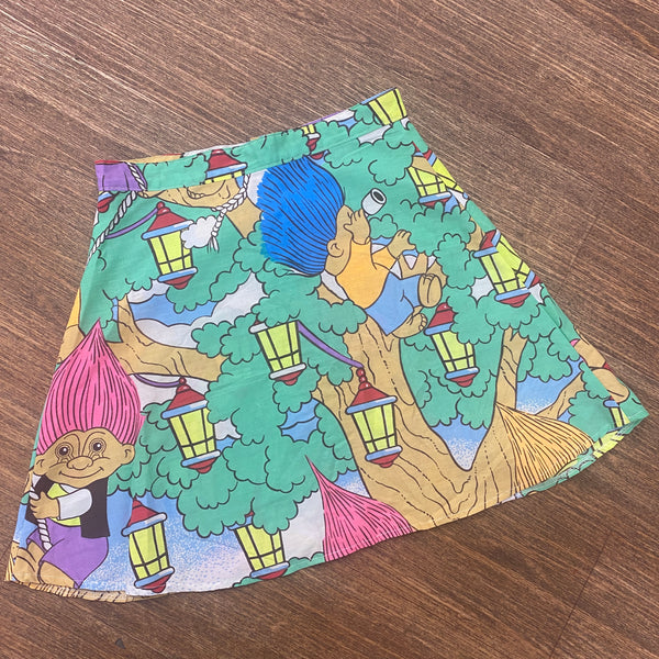 Troll doll skirt sample