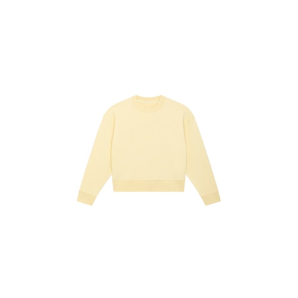 Pastel Yellow Cropster Jumper - M (12)