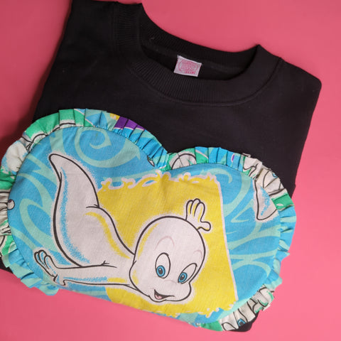 Reworked duvet jumper Size L