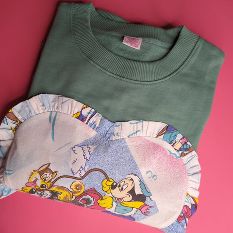 Reworked duvet jumper Size XL