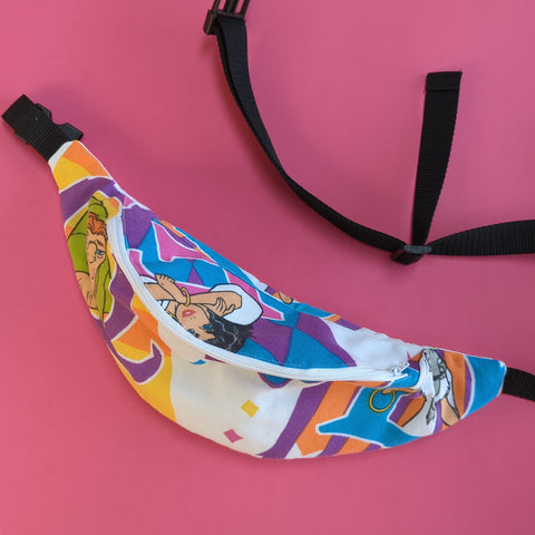 Reworked Duvet Cover bumbag.