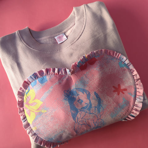 Reworked duvet jumper Size M