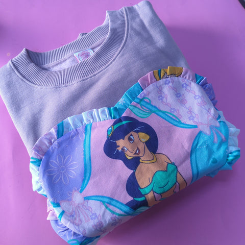 Reworked duvet jumper Size L