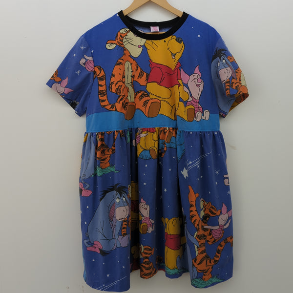 Dress made with Reworked Duvet Cover Size 18/20