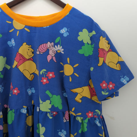 Dress made with Reworked Duvet Cover Size 20