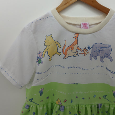 Dress made with Reworked Duvet Cover Size 8