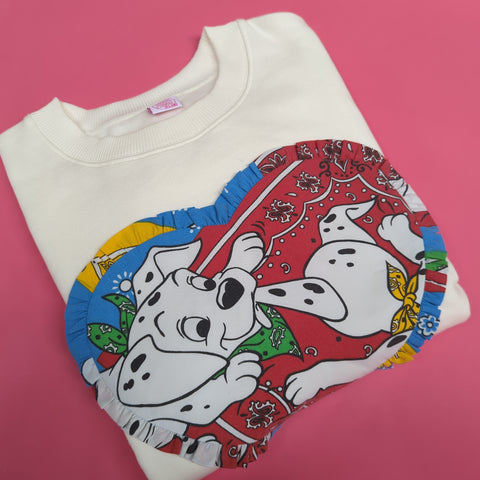 Reworked duvet jumper - Size XL