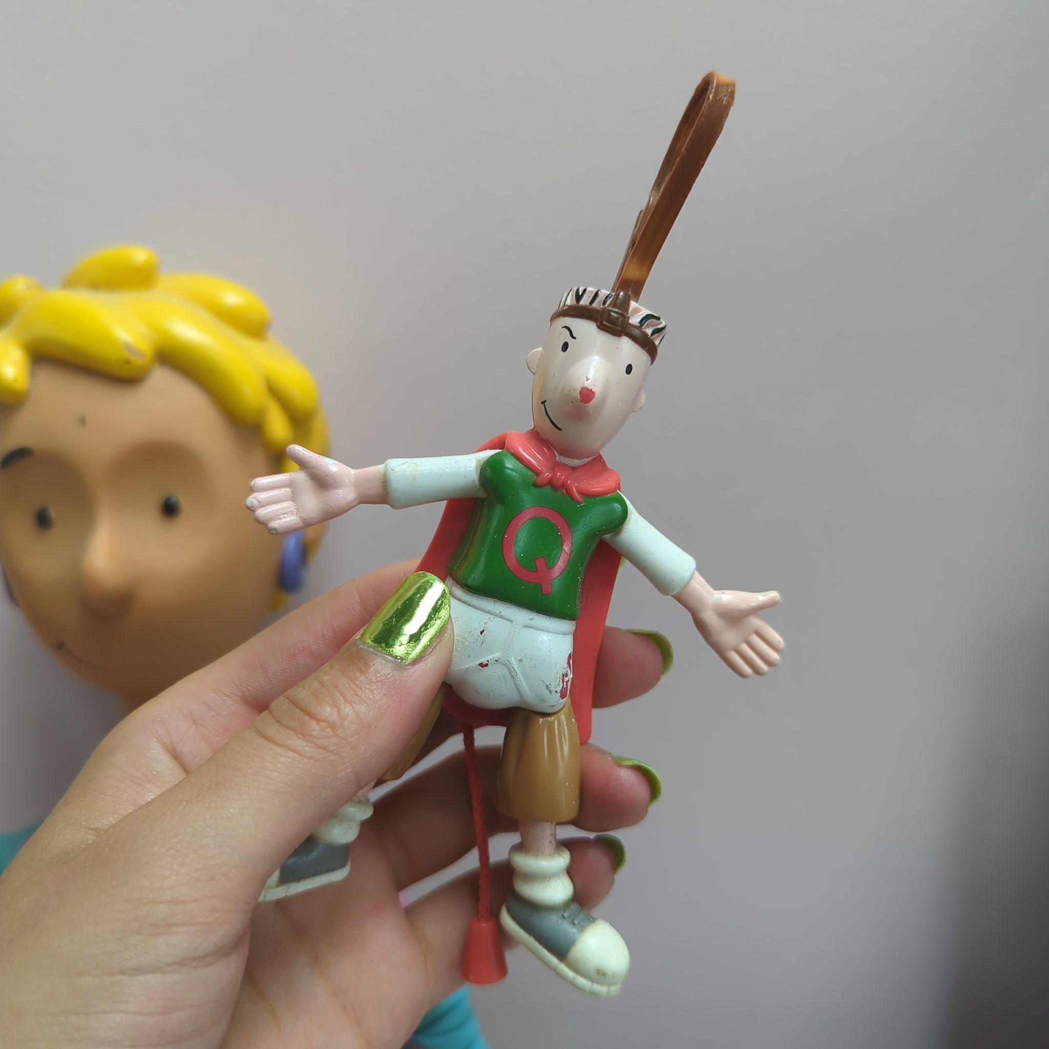 Vtg Quailman Doug Funnie Keyring